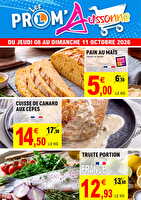 Prom aussonne sem41 des magasins Leclerc Valable du 08 au 11 octobre 2026