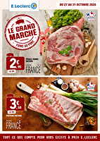 La foire au porc des magasins Leclerc Valable du 27 au 31 octobre 2026