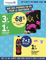 Les saveurs du monde des magasins Leclerc Valable du 06 au 17 octobre 2026