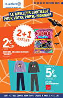 Nos promos du moment chez Leclerc Valable du 20 au 31 octobre 2026