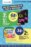 Promos en or chez Leclerc Valable du 06 au 17 octobre 2026