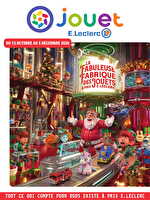 Les jouets de noël des magasins Leclerc Valable du 13 octobre au 05 décembre 2026