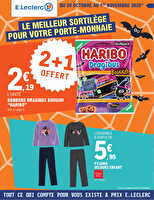 Nos promos du moment chez Leclerc Valable du 20 au 31 octobre 2026