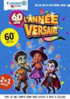 L'année-versaire ! des magasins Leclerc Valable du 20 au 24 octobre 2026