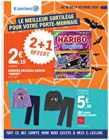 Nos promos du moment des magasins Leclerc Valable du 20 au 31 octobre 2026