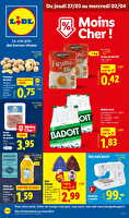 Les promos de la semaine chez Lidl Valable du 27 mars au 02 avril 2025
