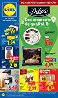 Les promos de la semaine chez Lidl Valable du 10 au 16 avril 2025
