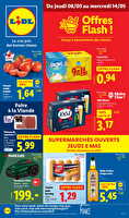 Les promos de la semaine chez Lidl Valable du 08 au 14 mai 2025