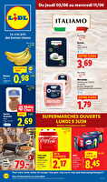 Les promos de la semaine chez Lidl Valable du 05 au 11 juin 2025