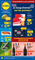Les promos de la semaine chez Lidl Valable du 29 mai au 04 juin 2025