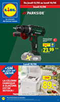 Les bonnes affaires de la semaine chez Lidl Valable du 12 au 16 juin 2025