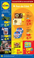 Les promos de la semaine chez Lidl Valable du 12 au 18 juin 2025