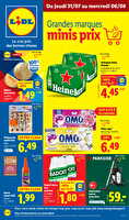 Les promos de la semaine chez Lidl Valable du 31 juillet au 06 août 2025