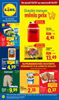 Les promos de la semaine chez Lidl Valable du 10 au 16 juillet 2025