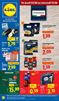 Les promos de la semaine des magasins Lidl Valable du 07 au 13 août 2025