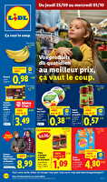 Les promos de la semaine chez Lidl Valable du 25 septembre au 01 octobre 2025