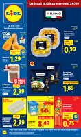 Les promos de la semaine chez Lidl Valable du 18 au 24 septembre 2025