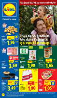 Les promos de la semaine des magasins Lidl Valable du 02 au 08 octobre 2025