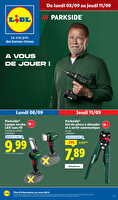 Les bonnes affaires de la semaine chez Lidl Valable du 08 au 11 septembre 2025