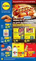 Les promos de la semaine chez Lidl Valable du 09 au 15 octobre 2025