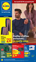 Les bonnes affaires de la semaine chez Lidl Valable du 20 au 23 octobre 2025