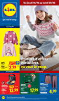 Les bonnes affaires de la semaine chez Lidl Valable du 16 au 20 octobre 2025