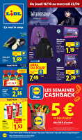 Les promos de la semaine des magasins Lidl Valable du 16 au 22 octobre 2025