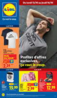 Les bonnes affaires de la semaine chez Lidl Valable du 13 au 16 octobre 2025