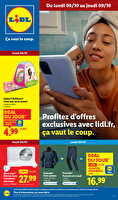 Les bonnes affaires de la semaine des magasins Lidl Valable du 06 au 09 octobre 2025