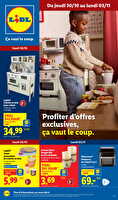 Les bonnes affaires de la semaine chez Lidl Valable du 30 octobre au 03 novembre 2025