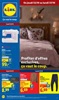 Les bonnes affaires de la semaine chez Lidl Valable du 23 au 27 octobre 2025