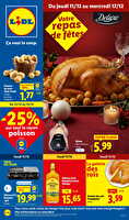 Les promos de la semaine chez Lidl Valable du 11 au 17 décembre 2025