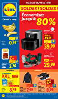Les promos de la semaine chez Lidl Valable du 08 au 14 janvier 2026