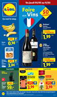 Les promos de la semaine chez Lidl Valable du 05 au 11 mars 2026