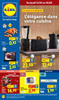 Les promos de la semaine chez Lidl Valable du 12 au 18 février 2026