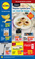 Les promos de la semaine chez Lidl Valable du 26 mars au 01 avril 2026