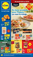 Les promos de la semaine chez Lidl Valable du 19 au 25 mars 2026