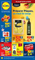 Les promos de la semaine chez Lidl Valable du 12 au 18 mars 2026
