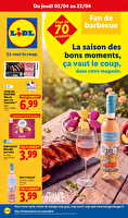 Catalogues à theme chez Lidl Valable du 02 au 22 avril 2026