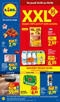 Les promos de la semaine des magasins Lidl Valable du 14 au 20 mai 2026