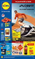 Les promos de la semaine chez Lidl Valable du 04 au 10 juin 2026