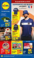 Les promos de la semaine chez Lidl Valable du 25 juin au 01 juillet 2026