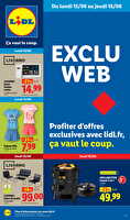 Les bonnes affaires de la semaine chez Lidl Valable du 15 au 18 juin 2026