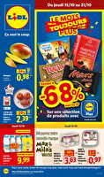 Les promos de la semaine des magasins Lidl Valable du 15 au 21 octobre 2026