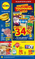 Les promos de la semaine chez Lidl Valable du 22 au 28 octobre 2026
