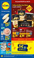 Les promos de la semaine des magasins Lidl Valable du 29 octobre au 04 novembre 2026