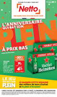Semaine prochaine : l'anniversaire qui bat son plein à prix bas chez Netto Valable du 25 au 31 mars 2025