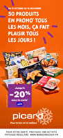 50 produits en promo tous les mois, ça fait plaisir tous les jours ! chez Picard Valable du 13 octobre au 16 novembre 2025