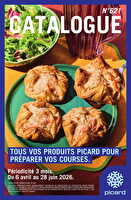 Catalogue trimestriel des magasins Picard Valable du 06 avril au 28 juin 2026