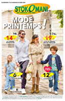 Catalogue - textile chez Stokomani Valable du 19 au 30 mars 2025